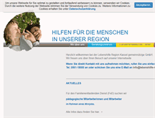 Tablet Screenshot of lebenshilfe-rks.de